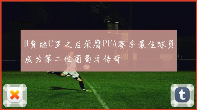 B费继C罗之后荣膺PFA赛季最佳球员成为第二位葡萄牙传奇